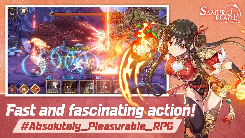 猫咪与骑士们:武士之刃无敌版(武士之刃游戏)v1.31877 免费版截图2