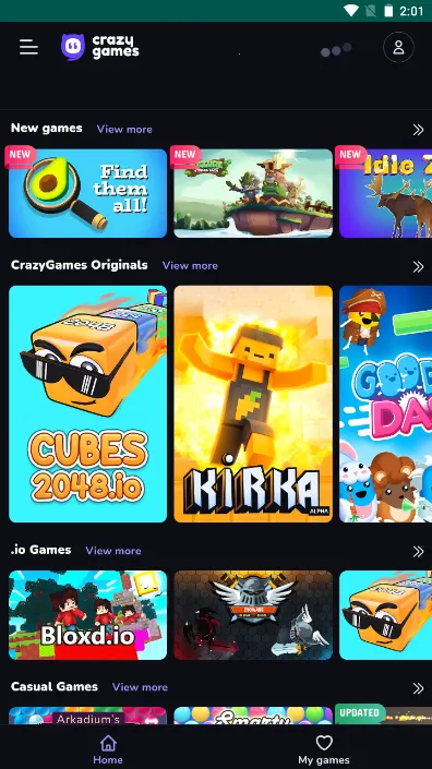 CrazyGames(��Ϸ��Դƽ̨)v1.4 �ֻ����ͼ3