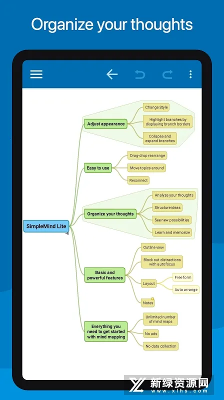 SimpleMind Lite�����ֻ���v2.1.1 ��׿���ͼ1