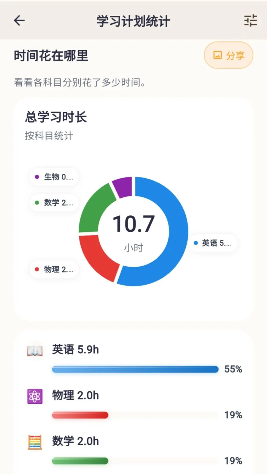 优学小助手(孩子学习督学助手)v2.0.19 安卓版截图1