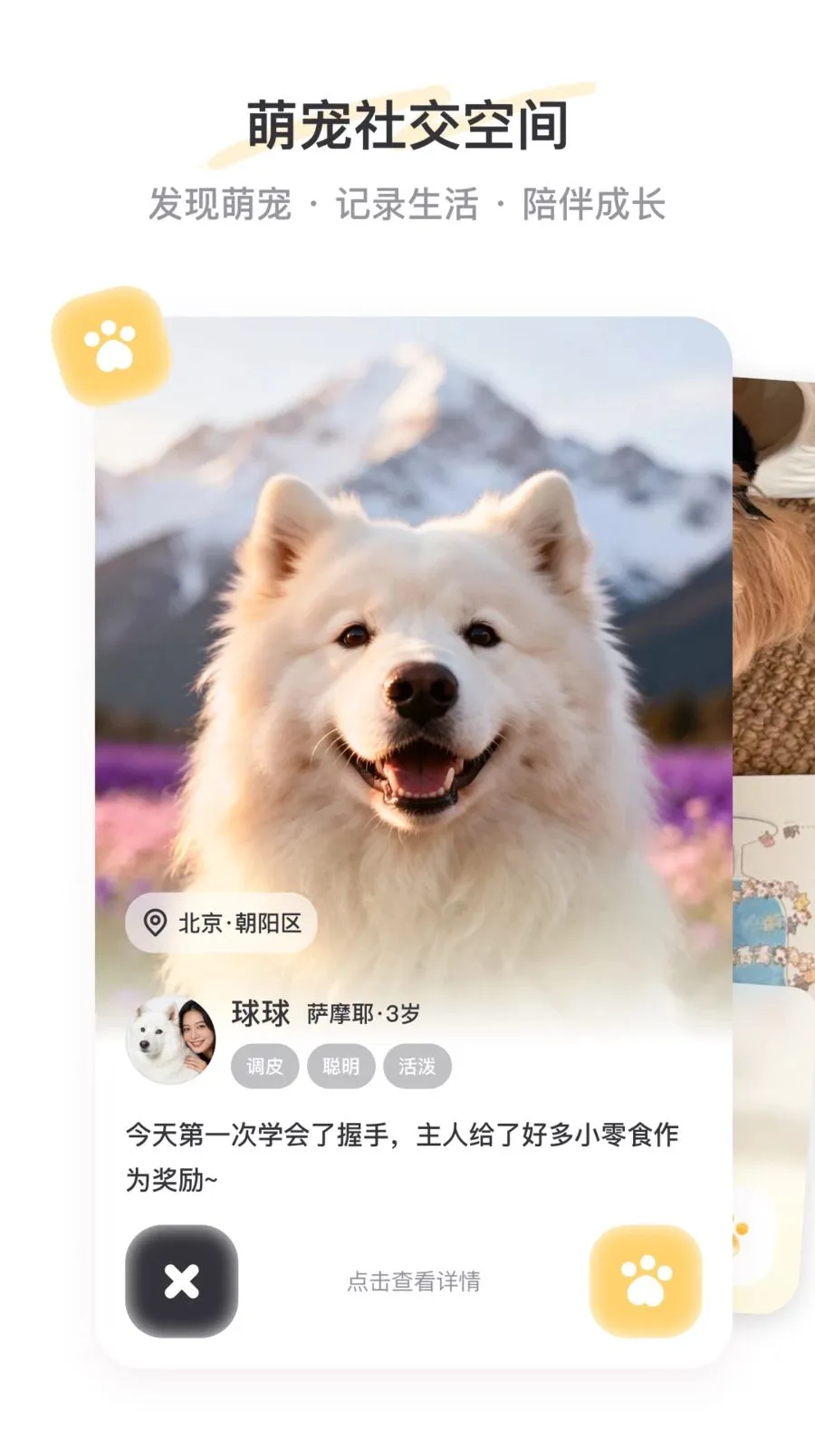 PetSpace(萌宠社交平台)v1.0 免费版截图0