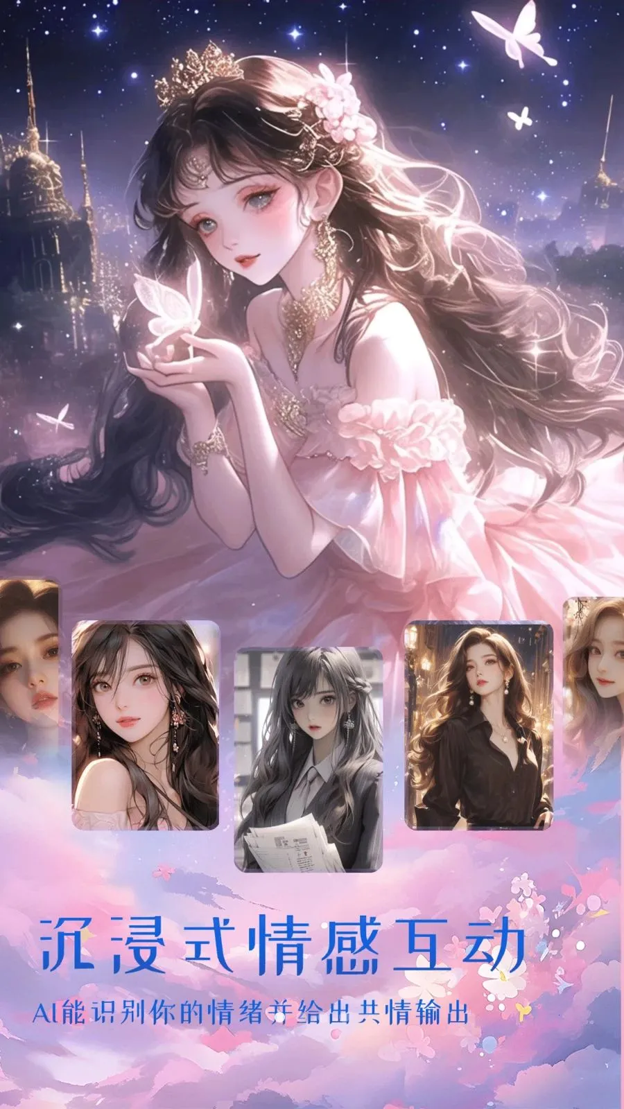 虚拟女友AI恋爱(AI女友互动App)v1.2 安卓版截图0