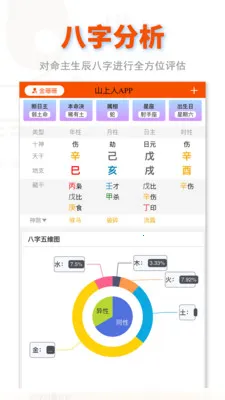 山上人日历(八字命理服务)v3.3.3 官方正版截图0