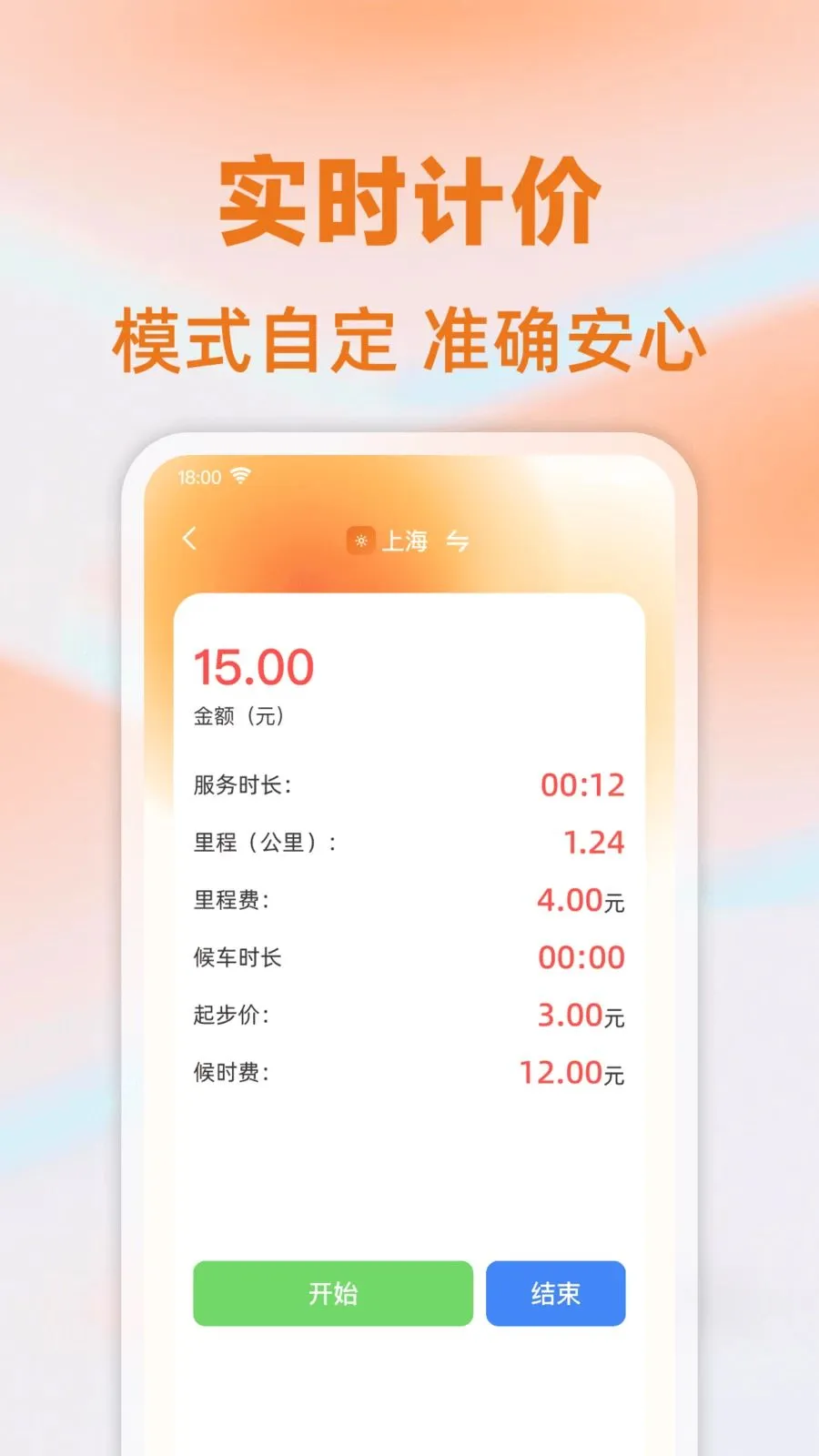 ���⳵��ʱ�Ƽ�(��Ӫ�Ʒѹ���)v1.0.0 �ֻ����ͼ2