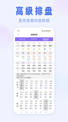 紫薇排盘(易学排盘工具)v3.1.0 免费版截图0