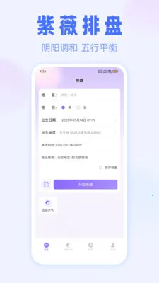 紫薇排盘(易学排盘工具) 紫薇排盘(易学排盘工具)