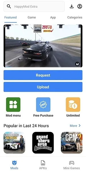 HappyMod Extra������(��׿��Ϸƽ̨)v1.0.3 ��׿���ͼ0