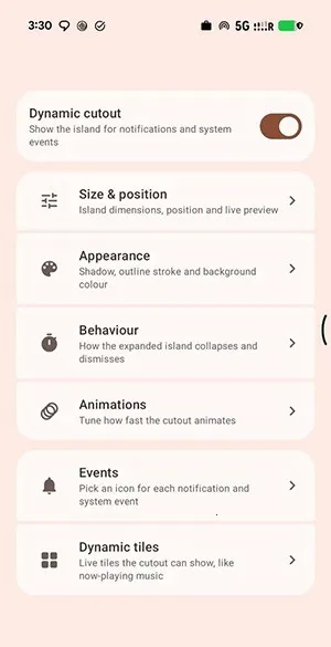 Expressive Cutout(动态岛工具)v0.2.0-beta 手机版截图0