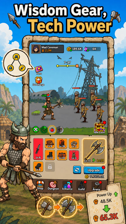 原始战利品之旅内置菜单版(原始战利品游戏)v1.2.2 免费版截图0