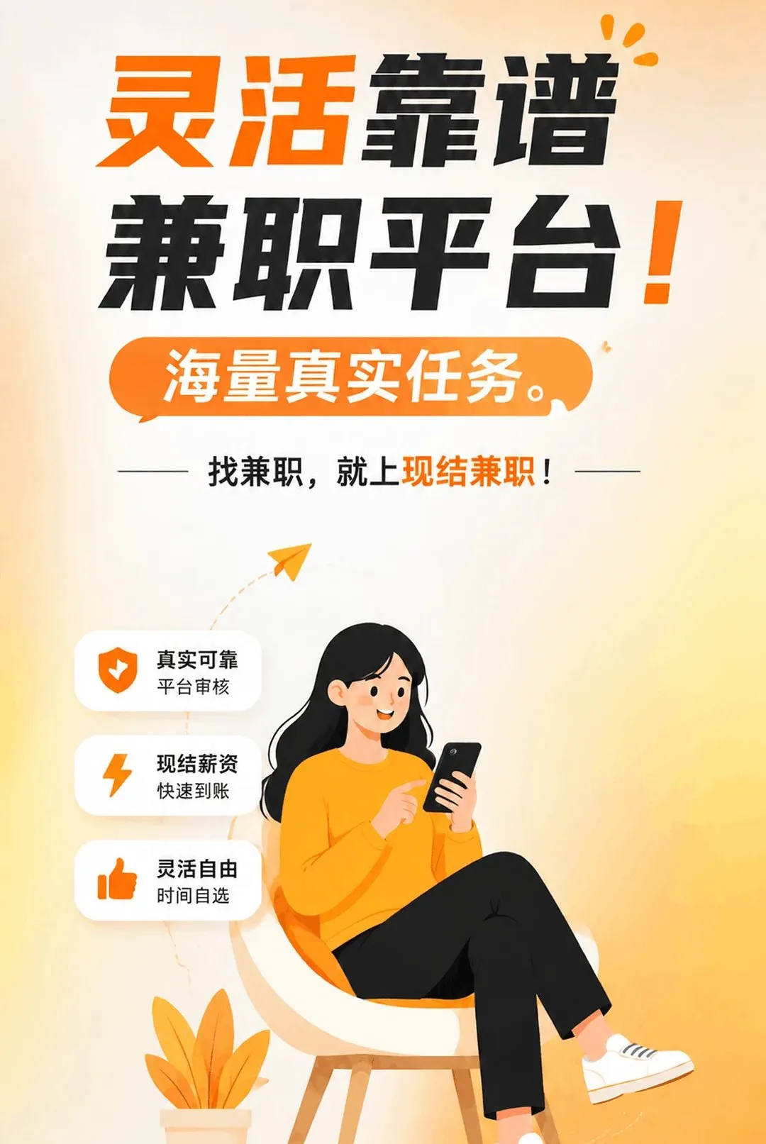 现结兼职软件(短时灵活就业平台)v1.5.3 免费版截图3