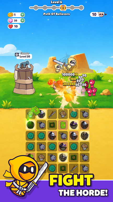 合并战士游戏(策略塔防游戏)v1.6.1 免费版截图1