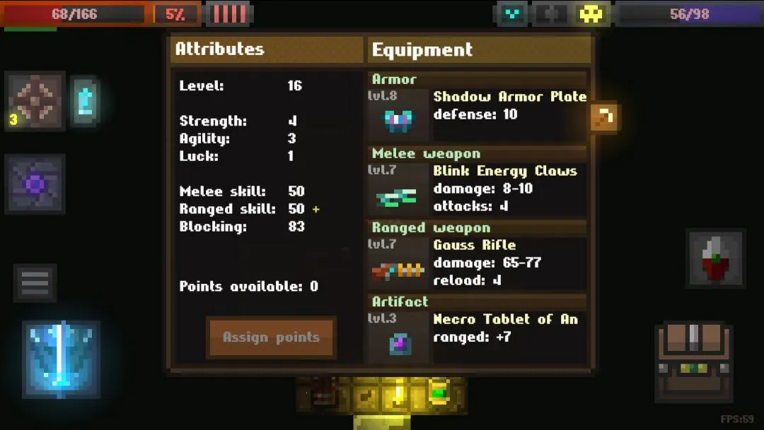 ��ѨMOD�˵����İ�(roguelike��Ϸ)v0.95.3.82 �ٷ������ͼ1